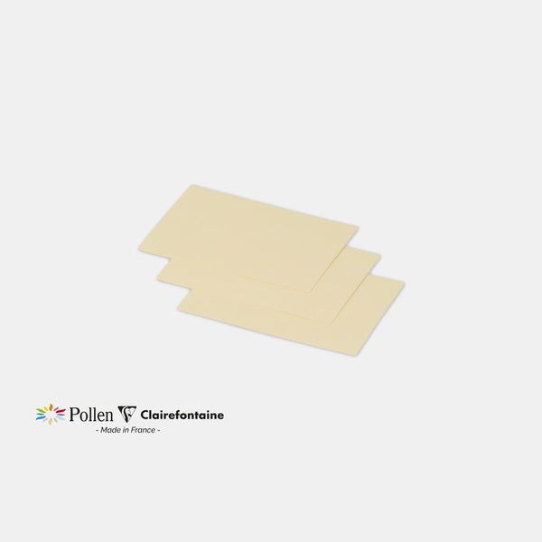 Karte 70x95 Pergament 210g Chamois Pollen