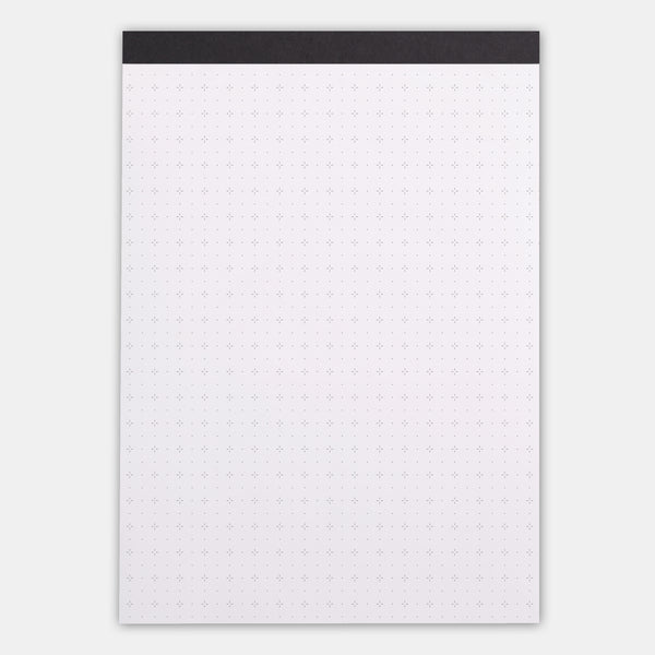 Maya-Block, A5, Kreuz- und Punktmuster, weißes Papier, 120 g/m²