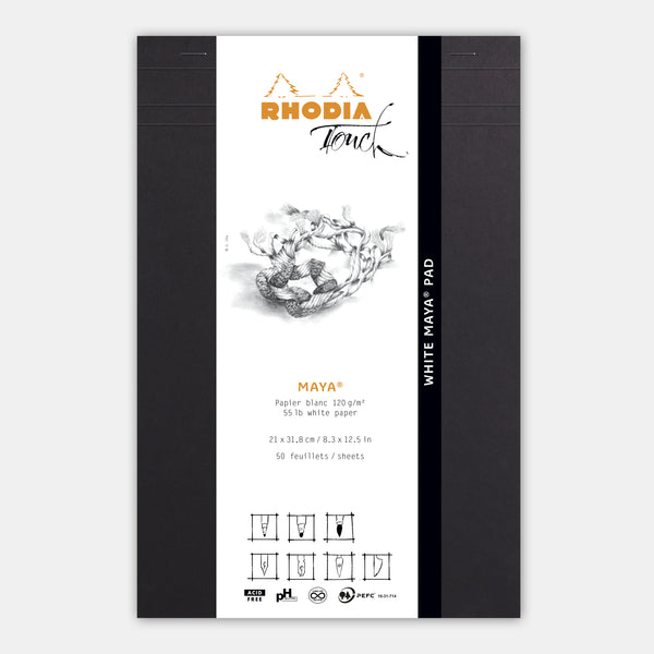 Maya-Block A4+ weißes Normalpapier 120 g/m²