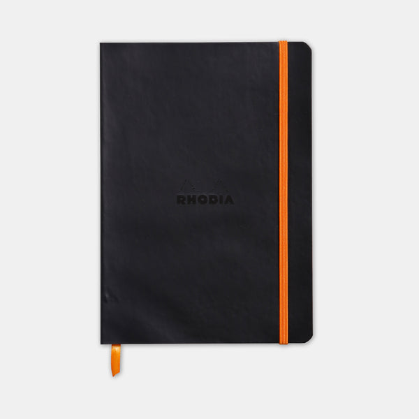 Rhodia A5 Schwarzes Notizbuch