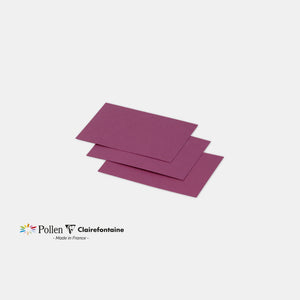 Enveloppe 75x100 velin 210g framboise Pollen