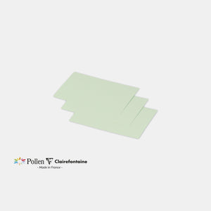 Karte 70x95 Pergament 210g grüner Pollen