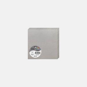 Carte pré pliée 135x270 irisé 210g argent Pollen