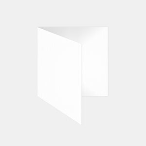 Pre-folded card 130x260mm natural white 
