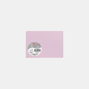 Carte 110x155 velin 210g rose dragée Pollen