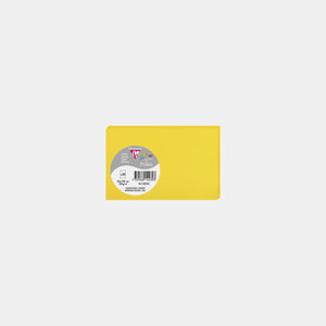 Carte 82X128 velin 210g jaune soleil Pollen