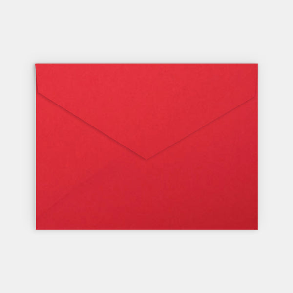 Envelope 140x190 mm red skin