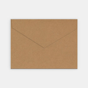 Enveloppe 140x190 mm kraft matiere