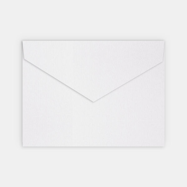 Enveloppe 140x190 mm vergé écru blanc naturel