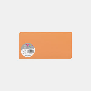 Carte 106x213 velin 210g orange clémentine Pollen