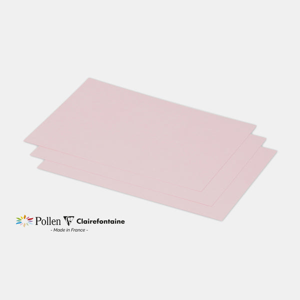 Karte 158x222 Pergament 210g rosa Pollen