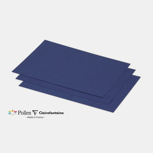 Card 158x222 vellum 210g midnight blue Pollen
