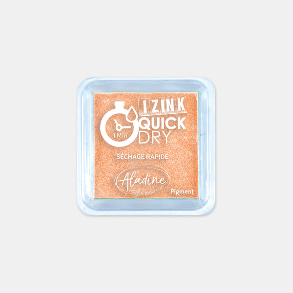 Pastel orange quick-drying ink pad