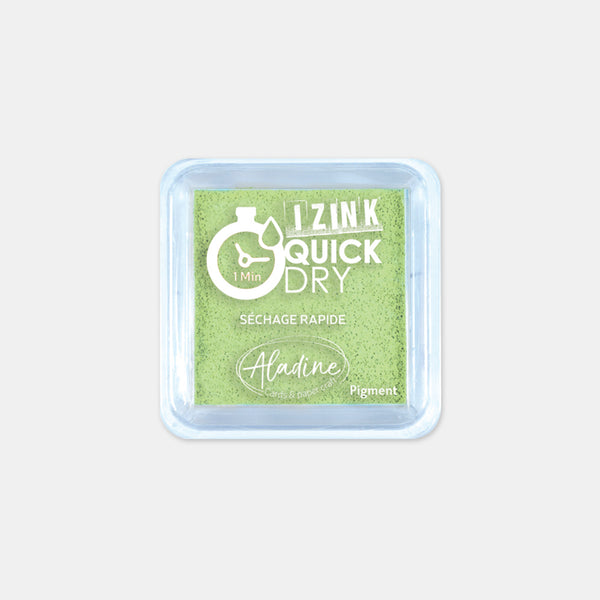 Anise green quick-drying ink pad