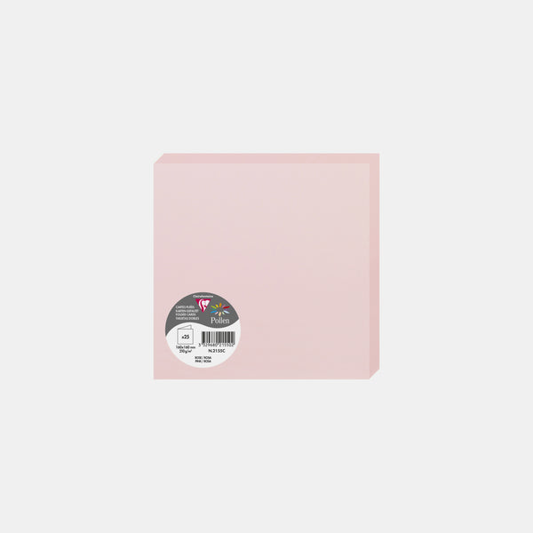 Pre-folded card 160x320 vellum 210g pink Pollen