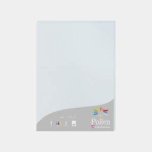 Feuille A4 velin 210g bleu ciel Pollen