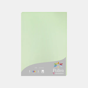 A4-Pergamentblatt, 210 g, grüner Pollen