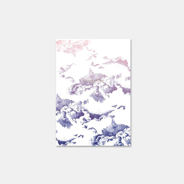 A6-Wolken-Notizbuch