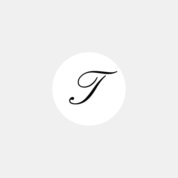 Alphabet Raute Englischer Buchstabe T