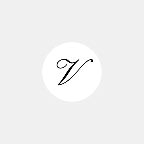 Alphabet Raute Englischer Buchstabe V