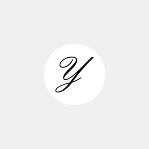 Alphabet lozenge English letter Y