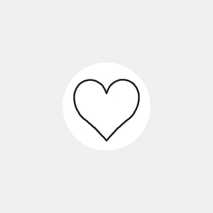 Pastille symbole coeur