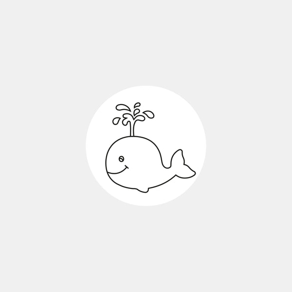 Whale symbol tablet