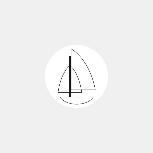 Boat symbol badge