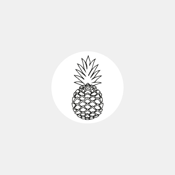 Pineapple symbol tablet