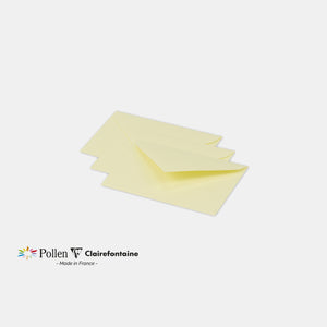 Envelope 75x100 vellum 120g canary yellow Pollen
