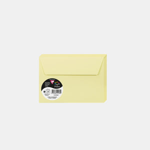 Envelope 114x162 vellum 120g canary yellow Pollen