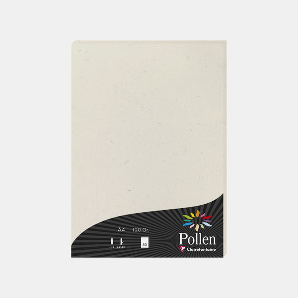 Feuille A4 natura 120g Pollen