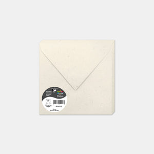 Enveloppe 165x165 Natura 120g Pollen Clairefontaine
