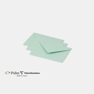 Envelope 75x100 vellum 120g jade green Pollen