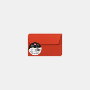 Envelope 90x140 vellum 120g coral red Pollen