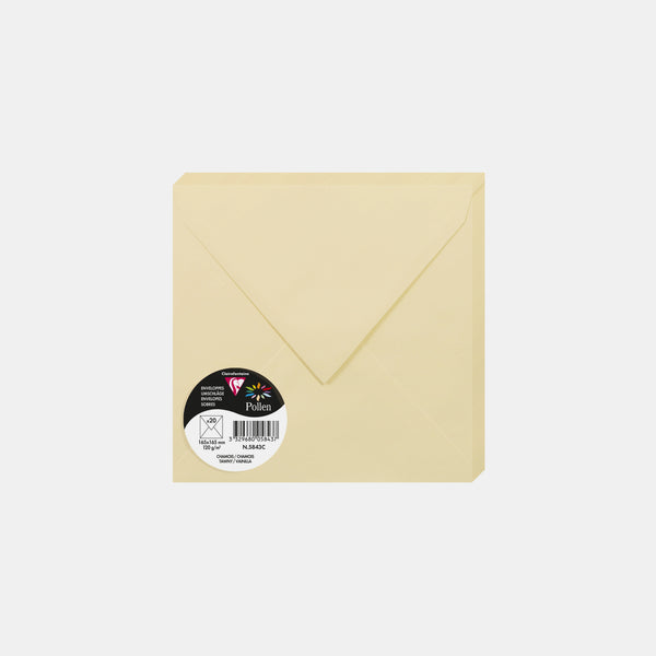Envelope 165x165 vellum 120g chamois Pollen