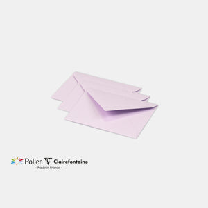 Enveloppe 75x100 velin 120g lilas Pollen