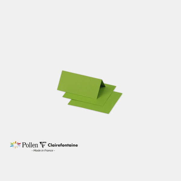 Marque place 85x80 velin 210g vert menthe Pollen
