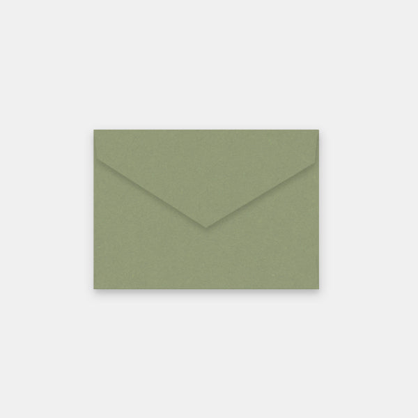 Umschlag 90x140 mm Olivenkraft
