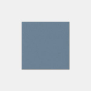 Carte 90x90mm kraft bleu jean