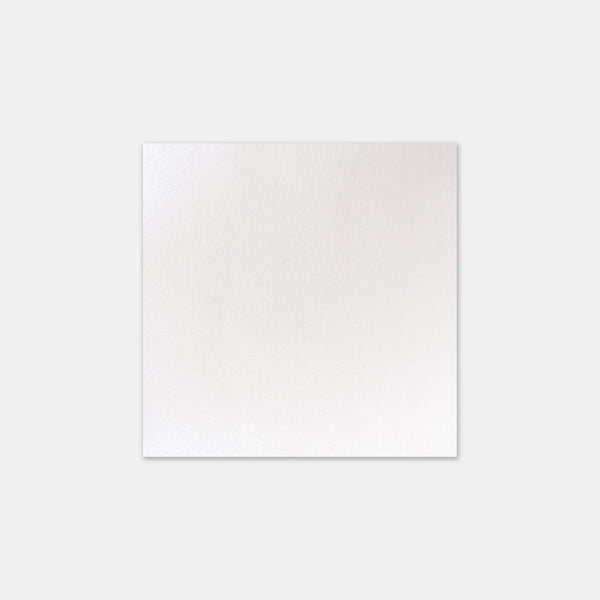 Karte 90x90mm metallisches Kristall