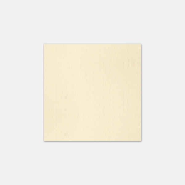 Karte 90x90mm elfenbeinfarben gestrichen