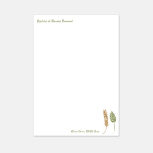 Briefpapier - A4 Trockenblumen