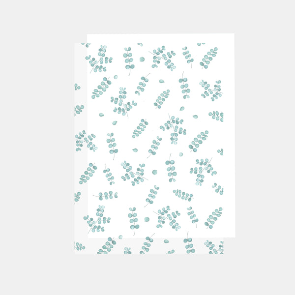 Feuille a4 papier calque imprimé 90g eucalyptus