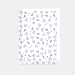 Feuille a4 papier calque imprimé 90g coquillages