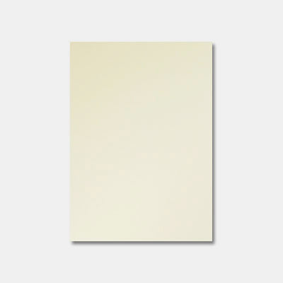 A4 sheet of 210g ivory laid paper