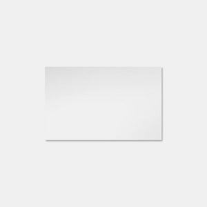 Pqt 50 cartes 85x135 verge extra blanc
