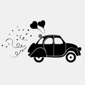 Tampon 2cv coeur