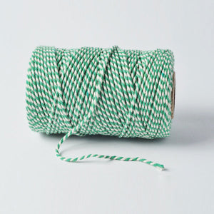 Bakers twine original emerald green - 20 meter spool
