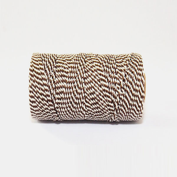 Bakers twine metallic bronze - 20 meter spool